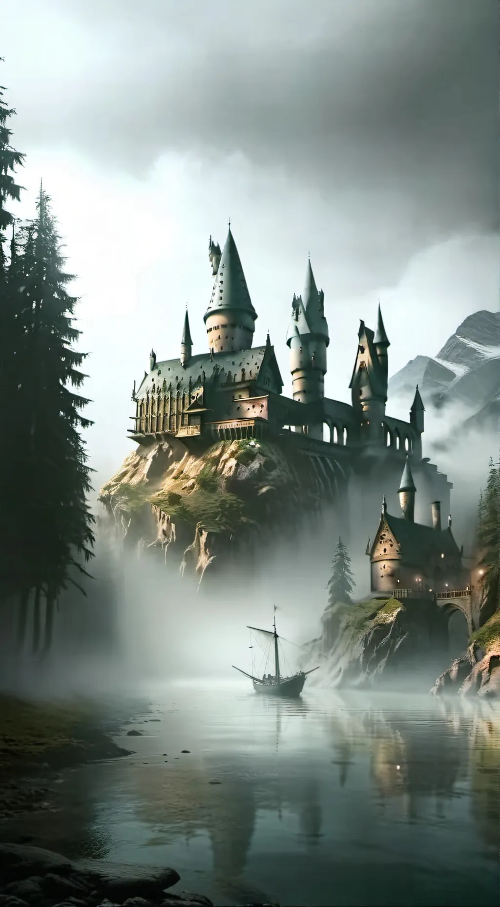 ai character: Hogwarts- background