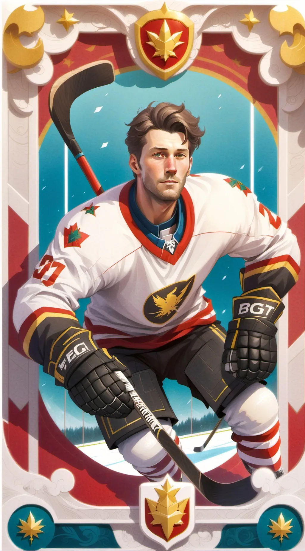 ai character: Your bf background