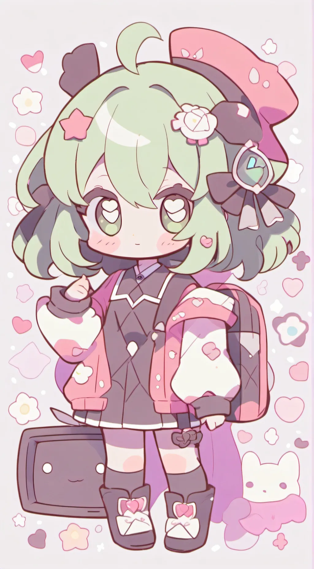 ai character: berryvision background