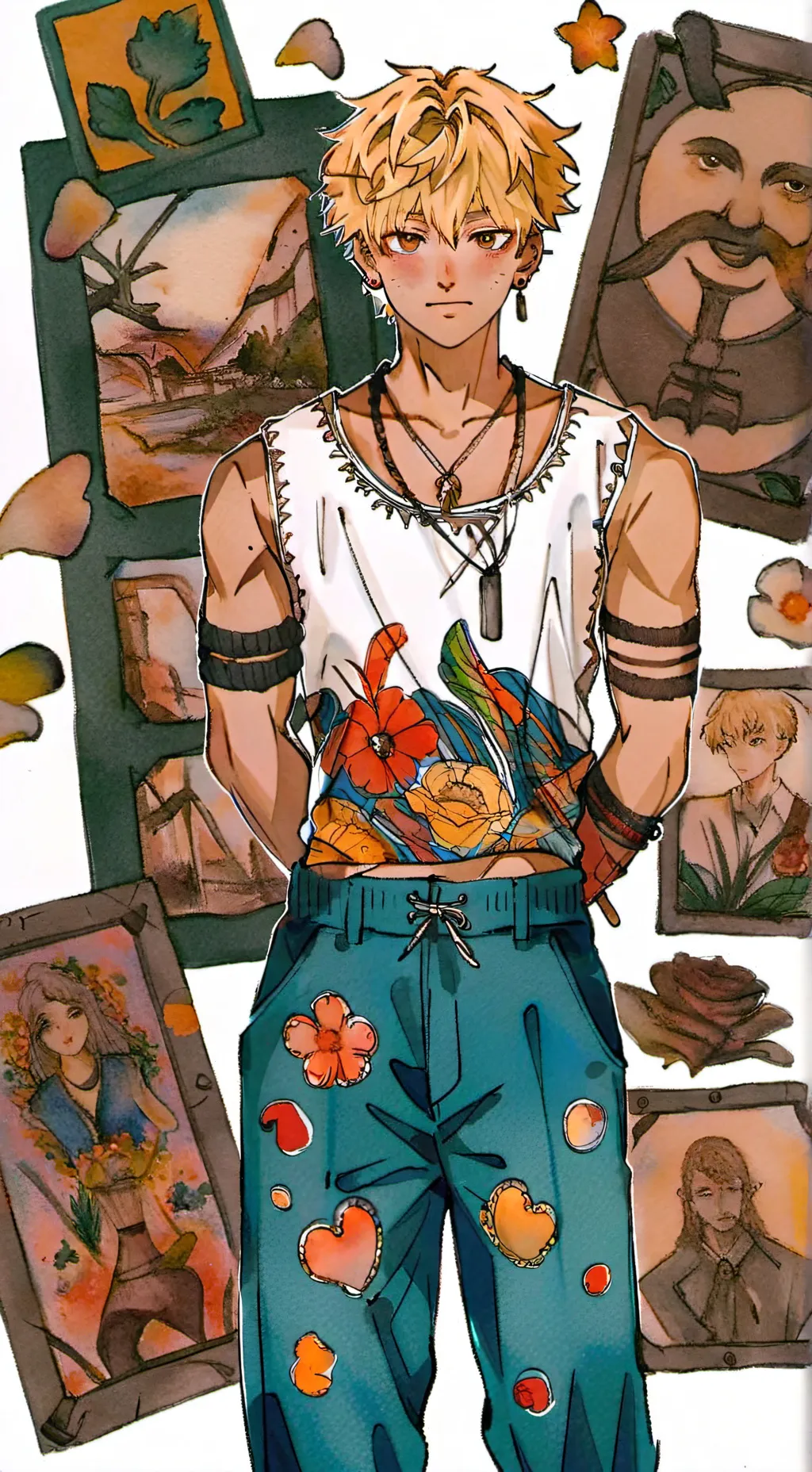 ai character: Andrew background