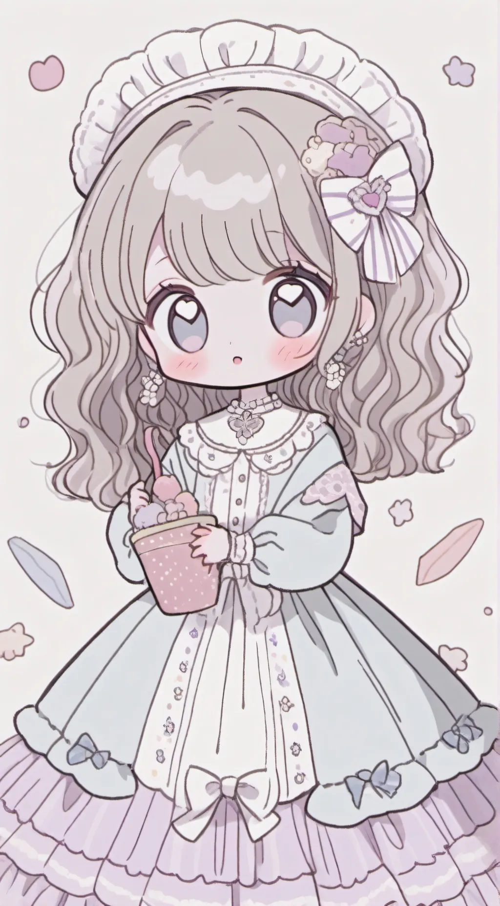 ai character: tu de bebé background