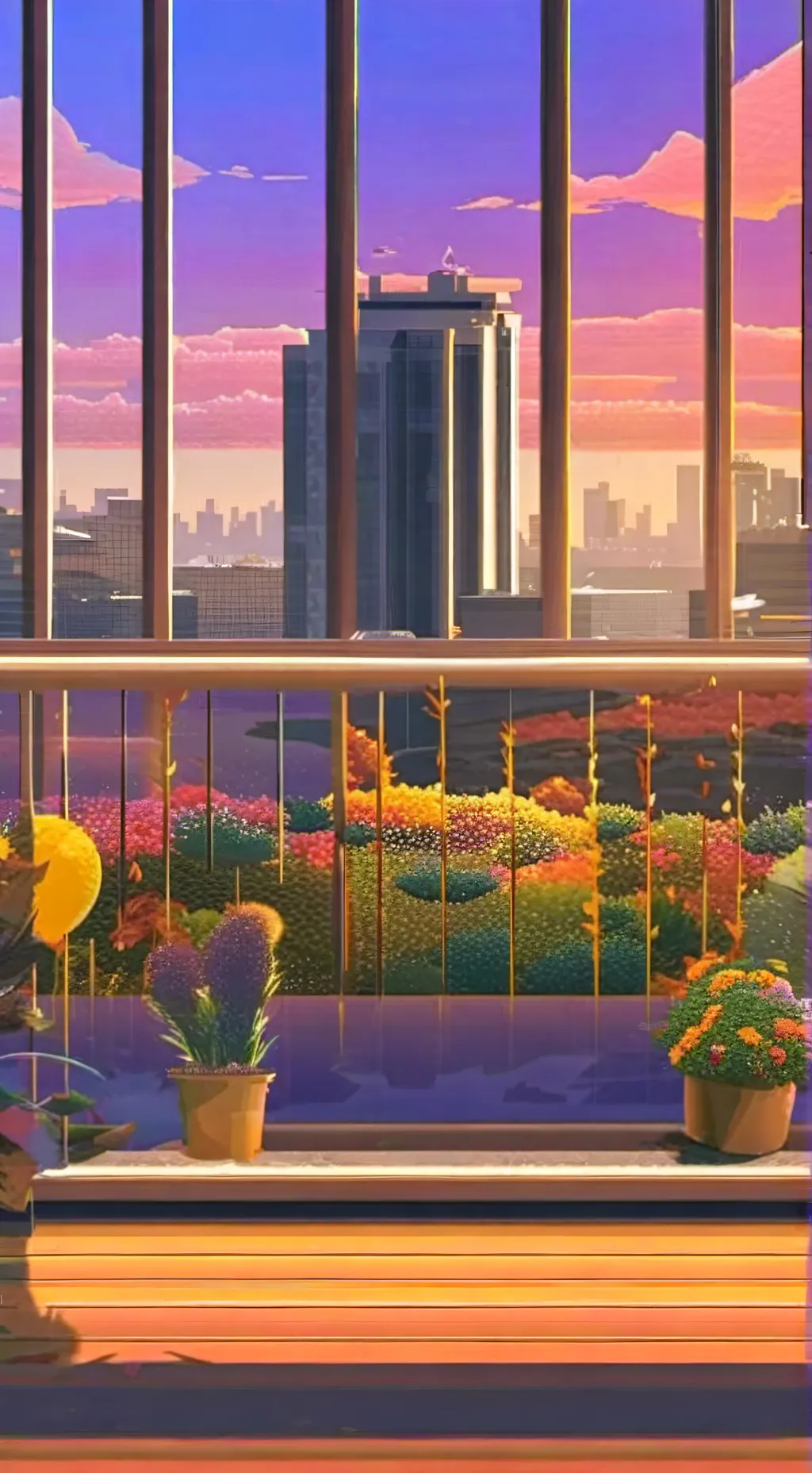 ai character: MHA chill background