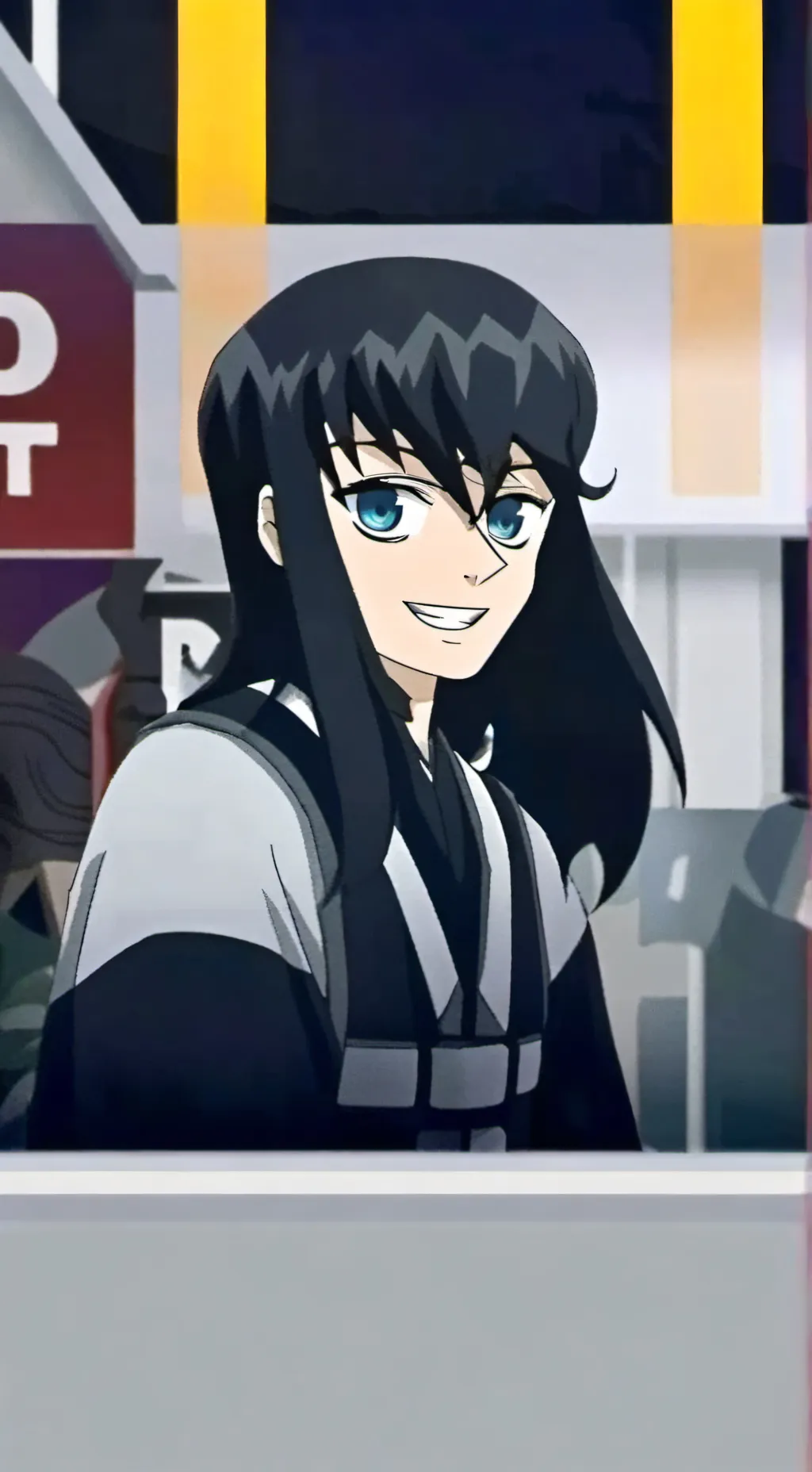 ai character: tokito x  genya background