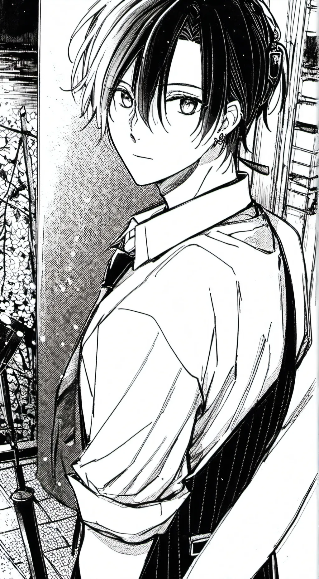 ai character: † Rogan † background