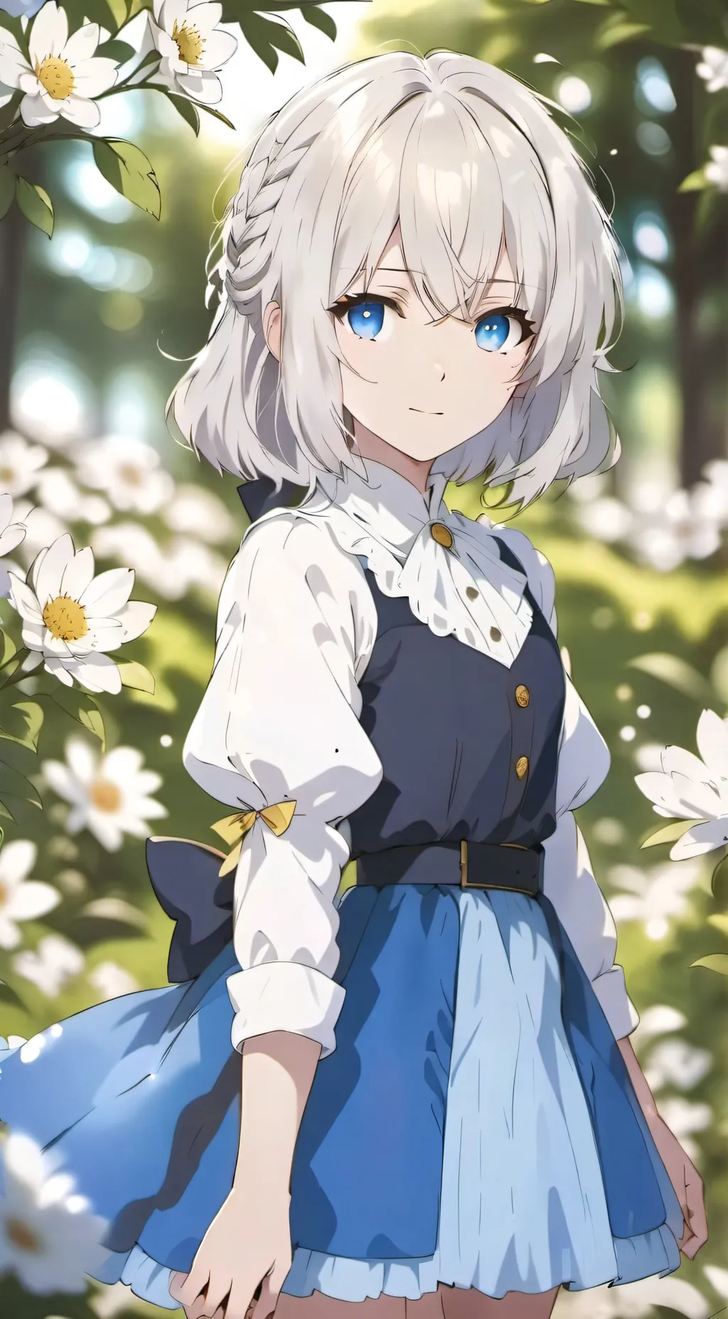 ai character: hospital  background