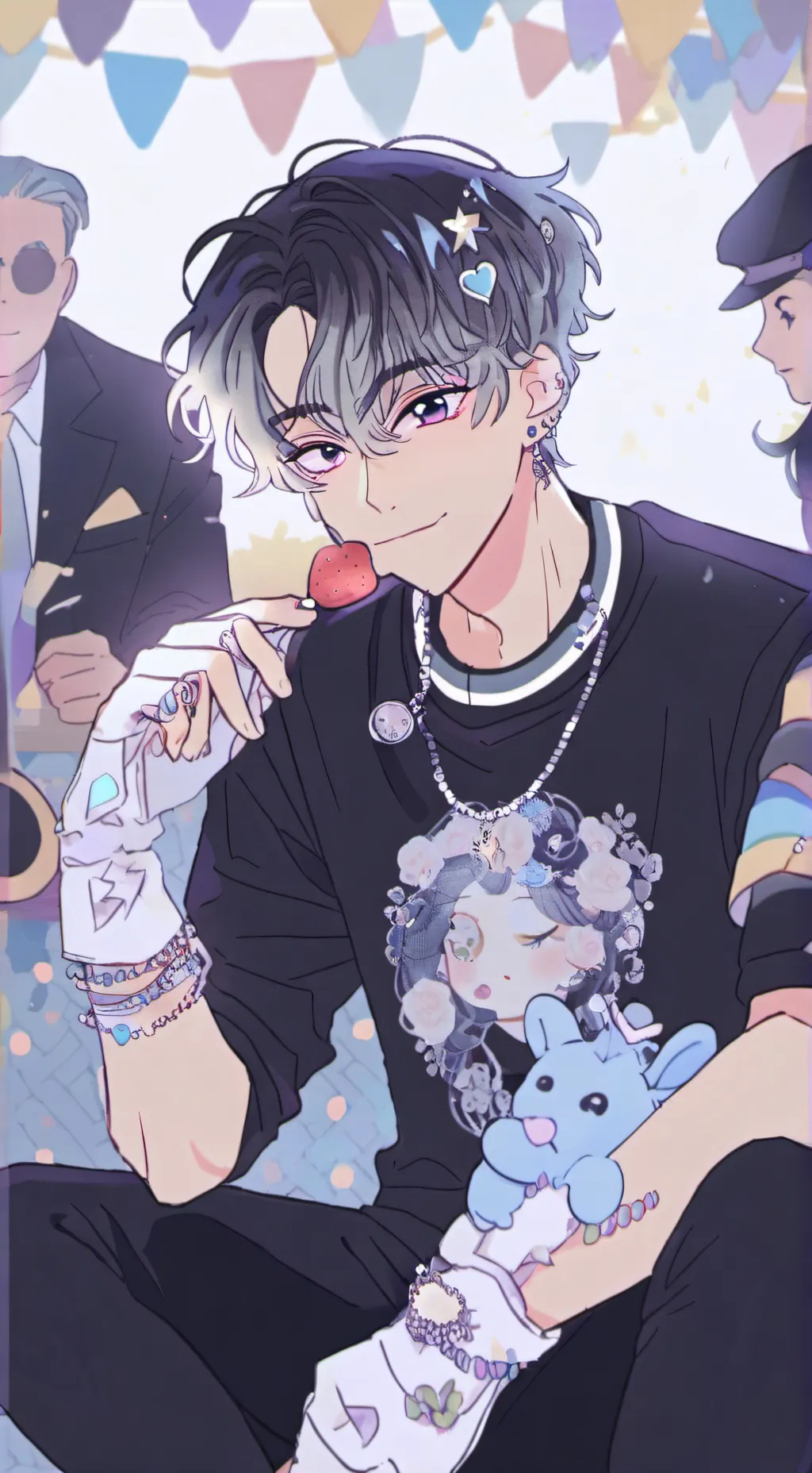 ai character: Hwang in-ho  background