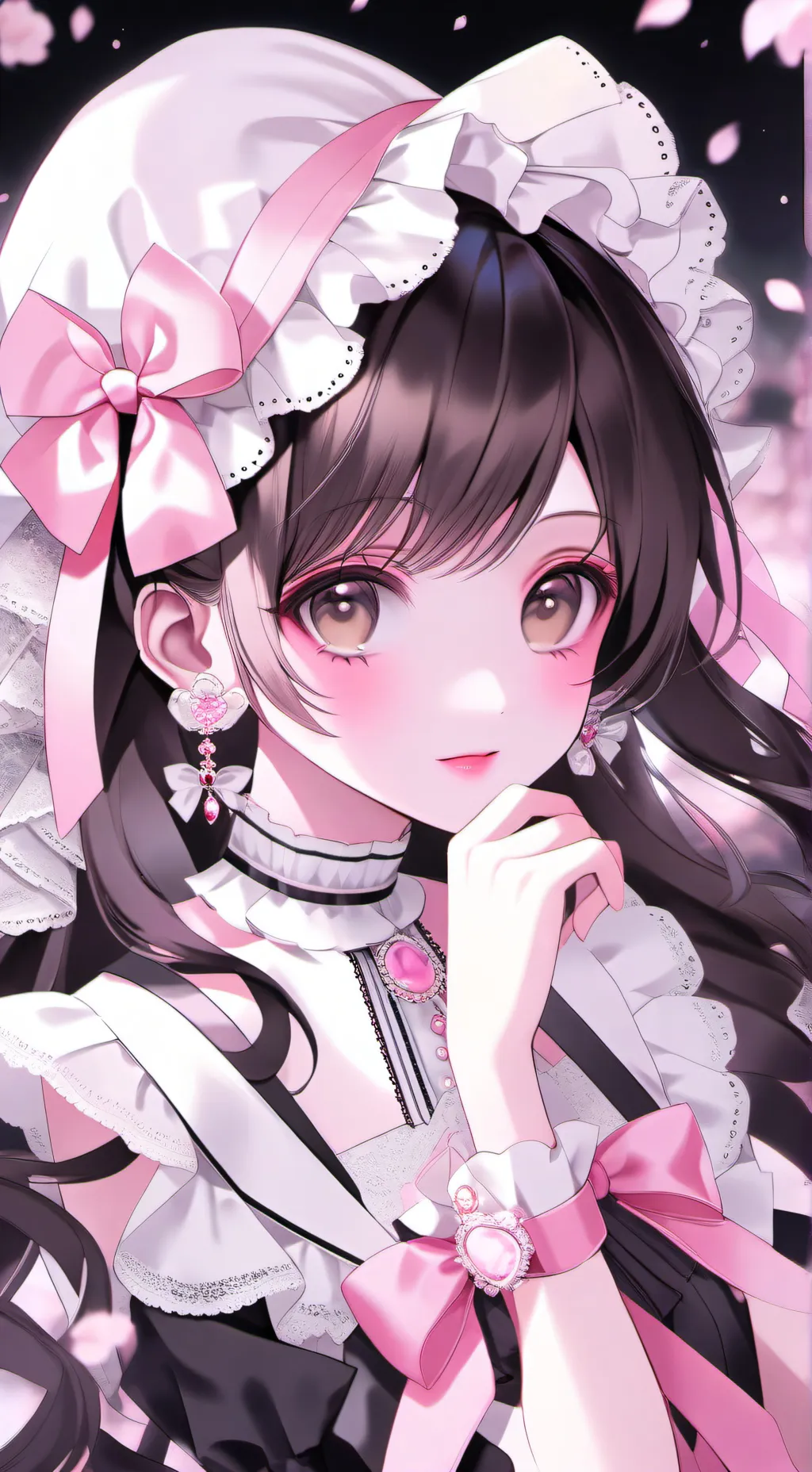 ai character: Ariana  background