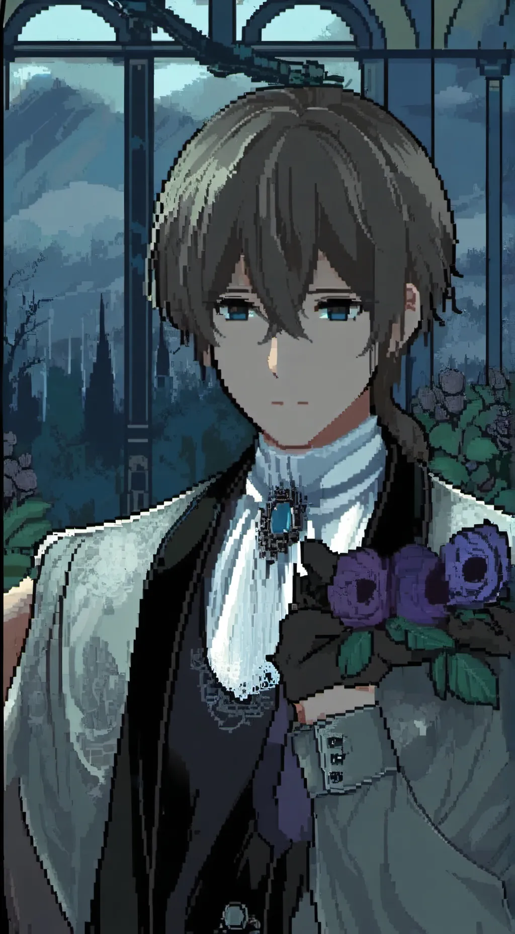 ai character: Кирилл background