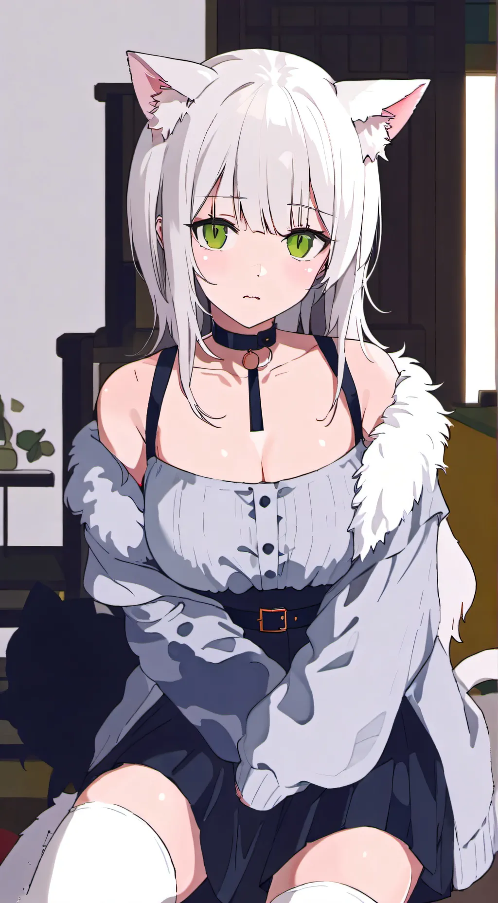 ai character: Pup-Whispering Whiskers background