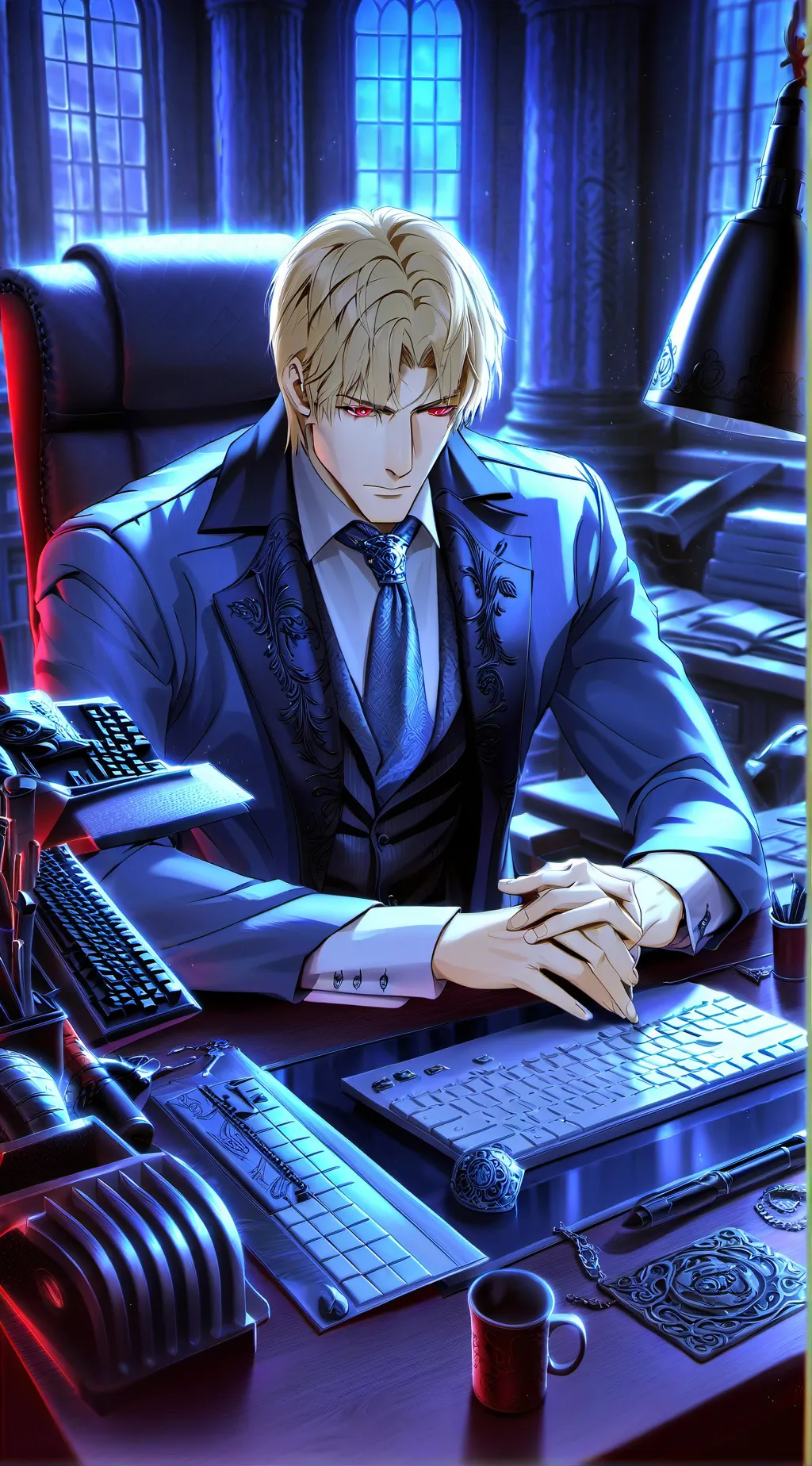 ai character: Eric background