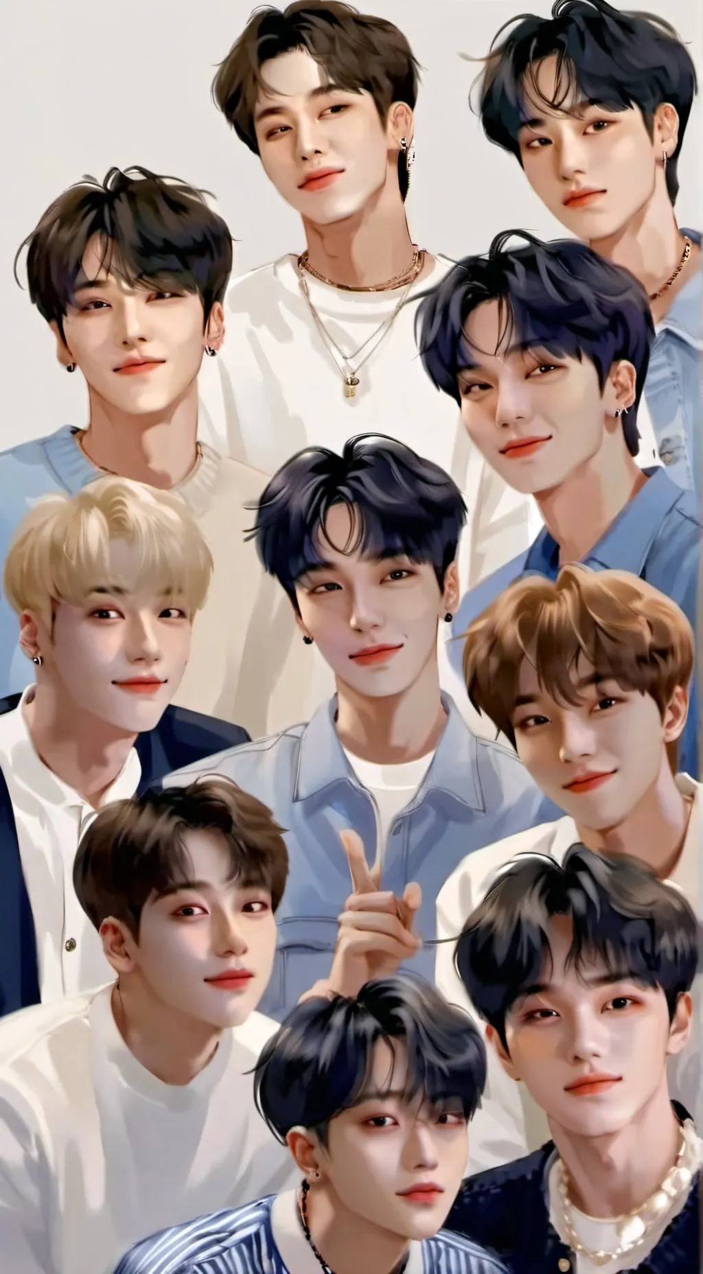 ai character: Skz family  background