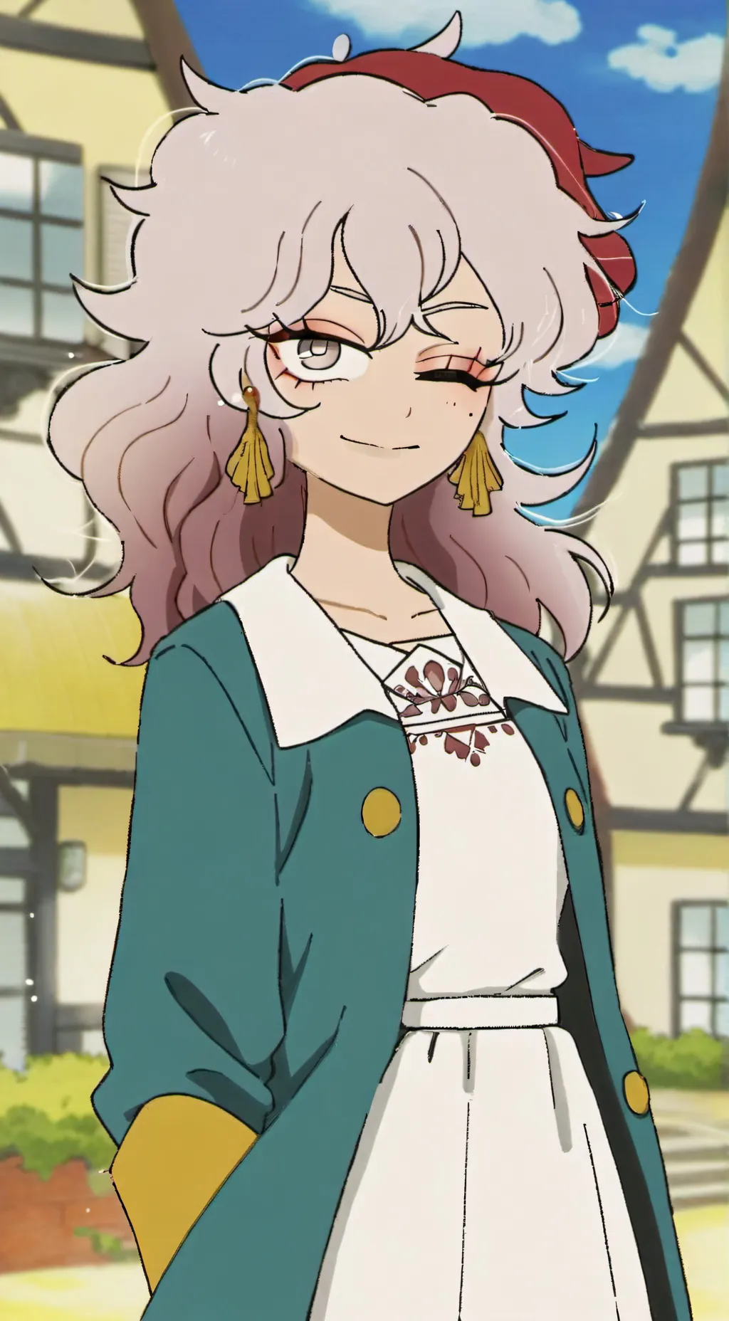 ai character: £Evra£ background