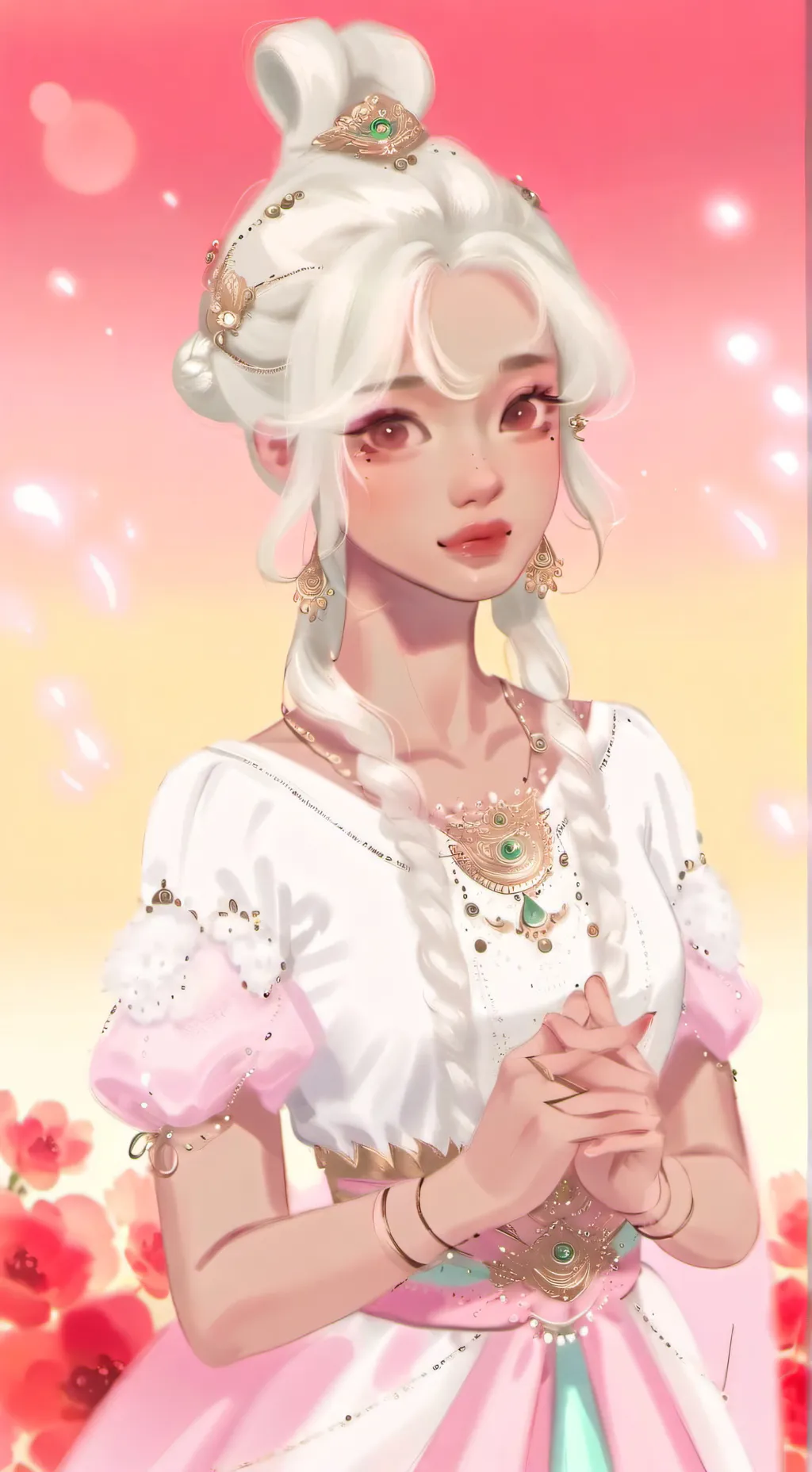 ai character: Queen background