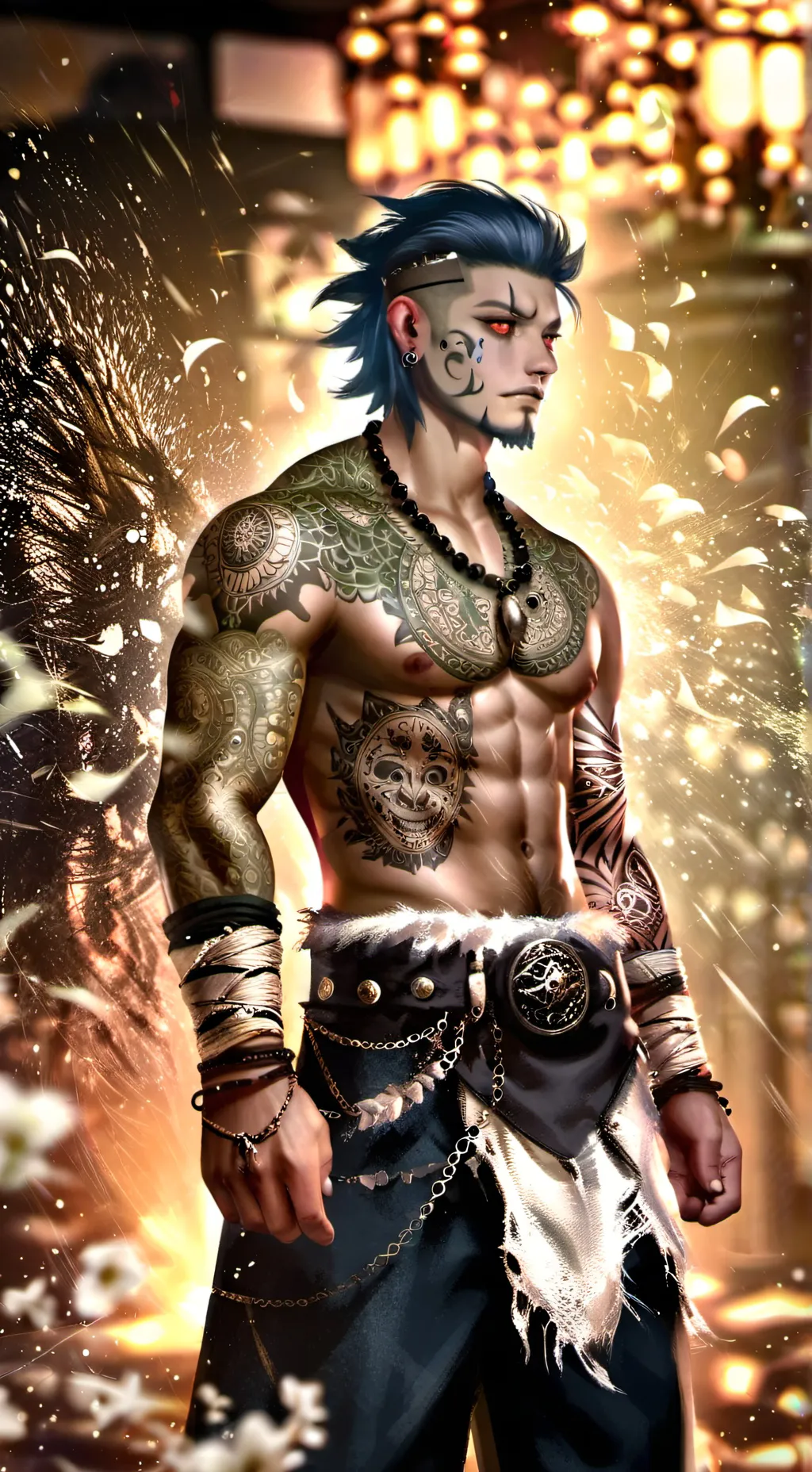 ai character: Bites background