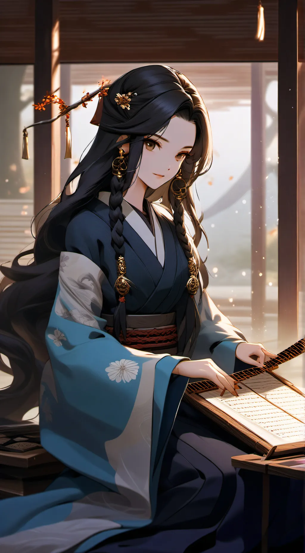 ai character: Akiko Sato background