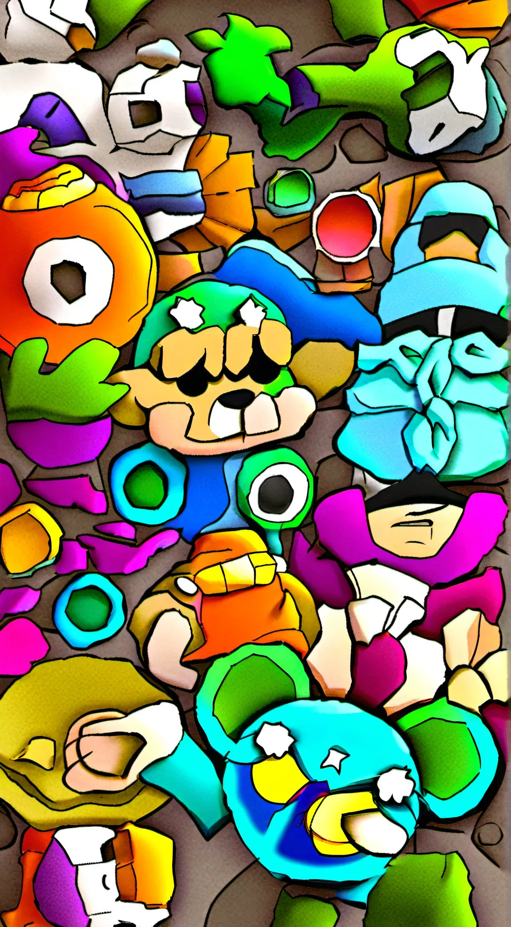 ai character: sprunki brainwassh background