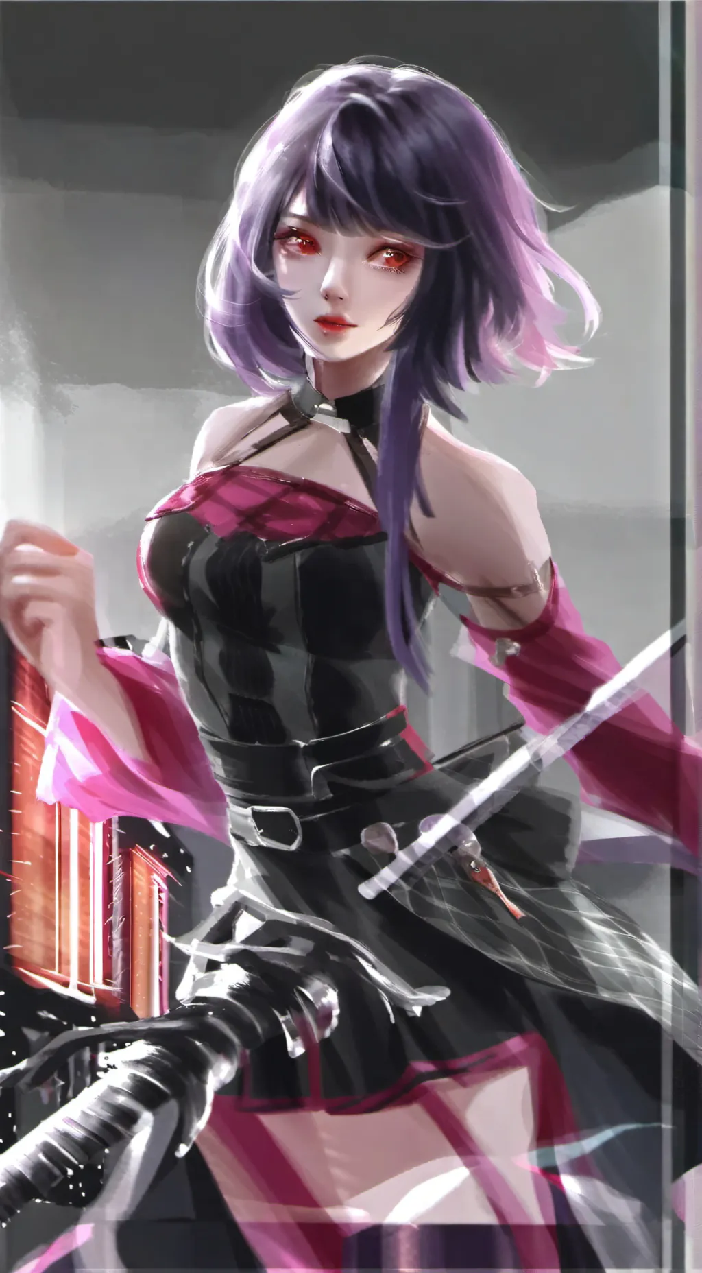 ai character: y/n x Leo background