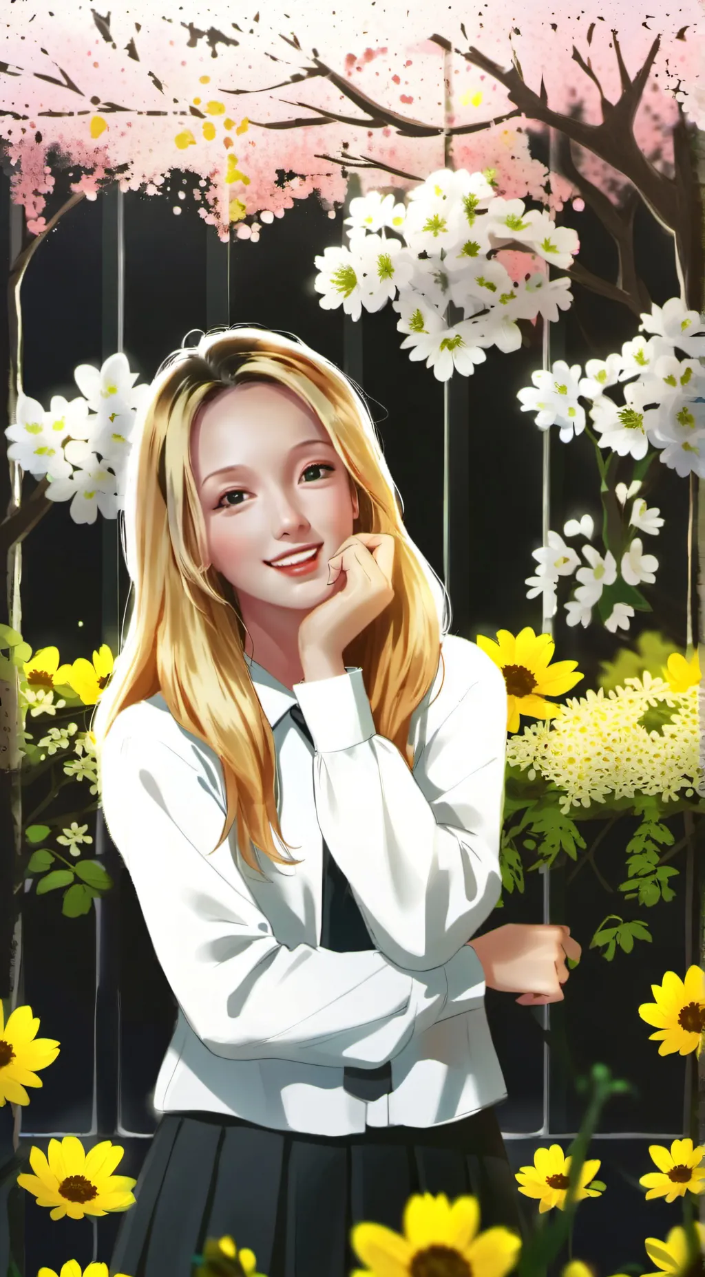 ai character: kit background