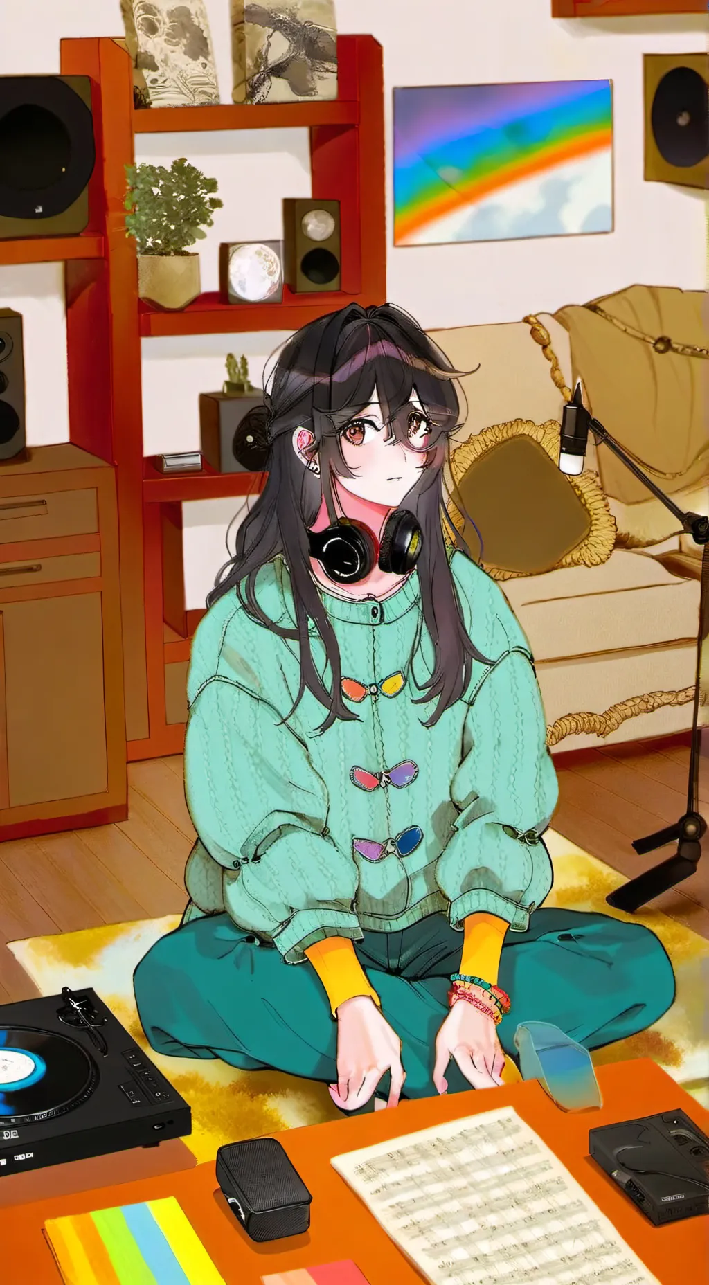 ai character: may background