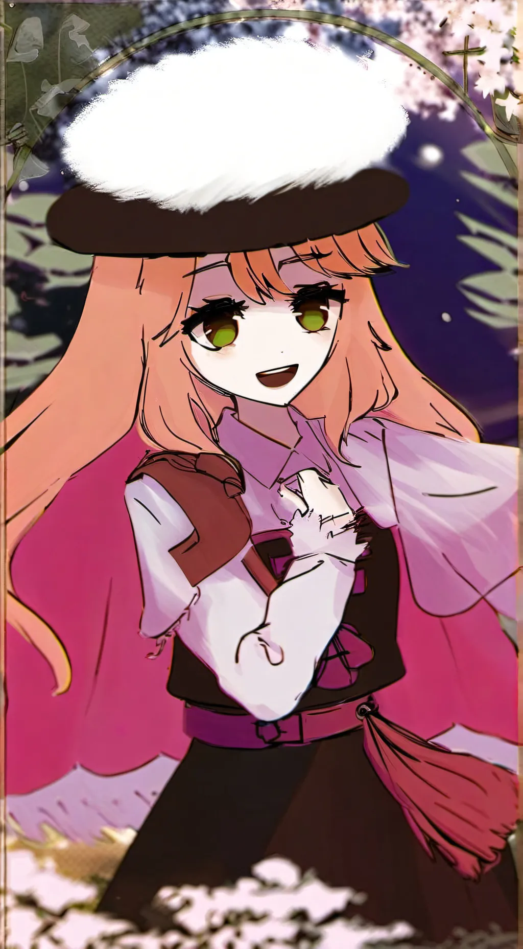 ai character: Elizabeth Afton  background