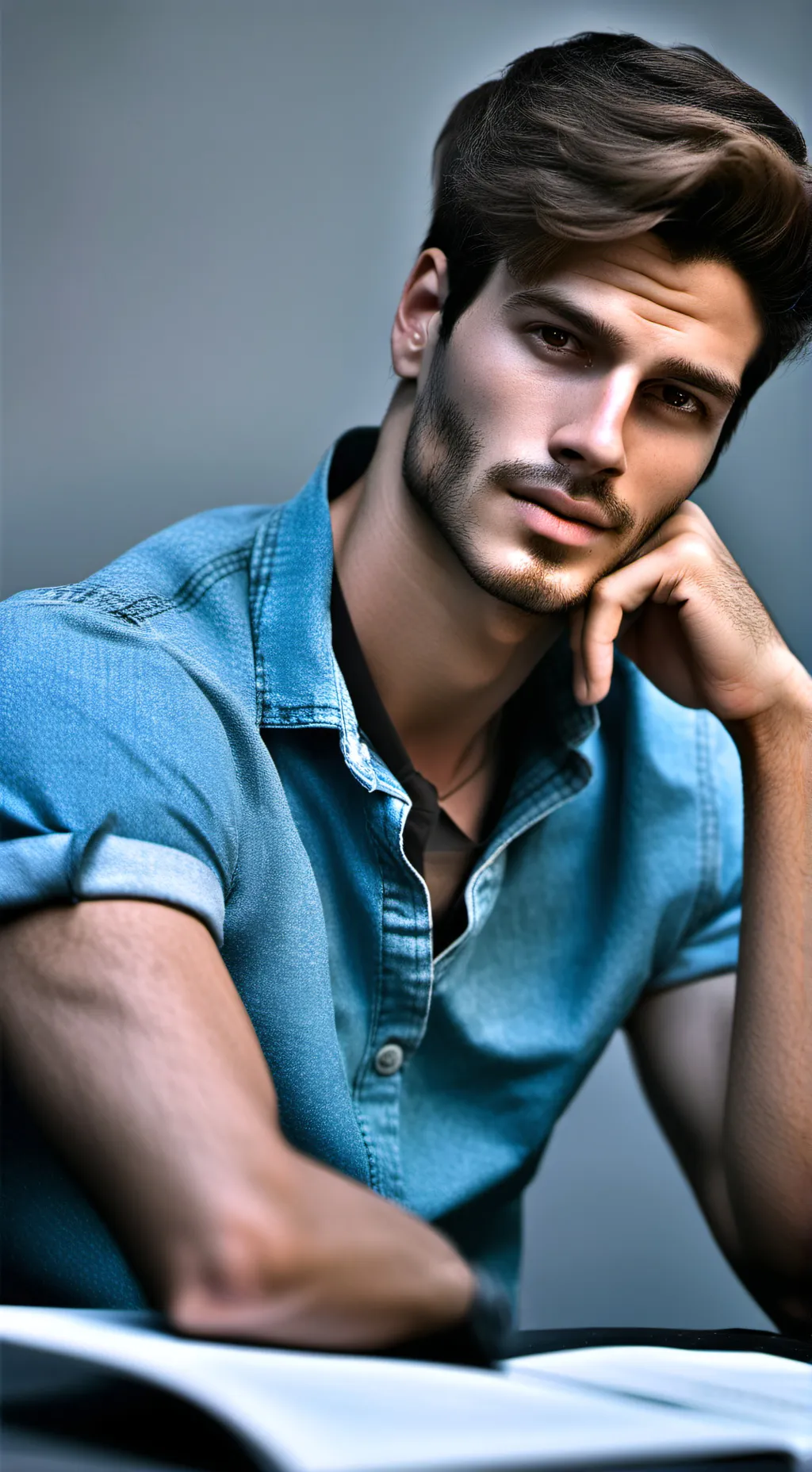 ai character: Jason  background