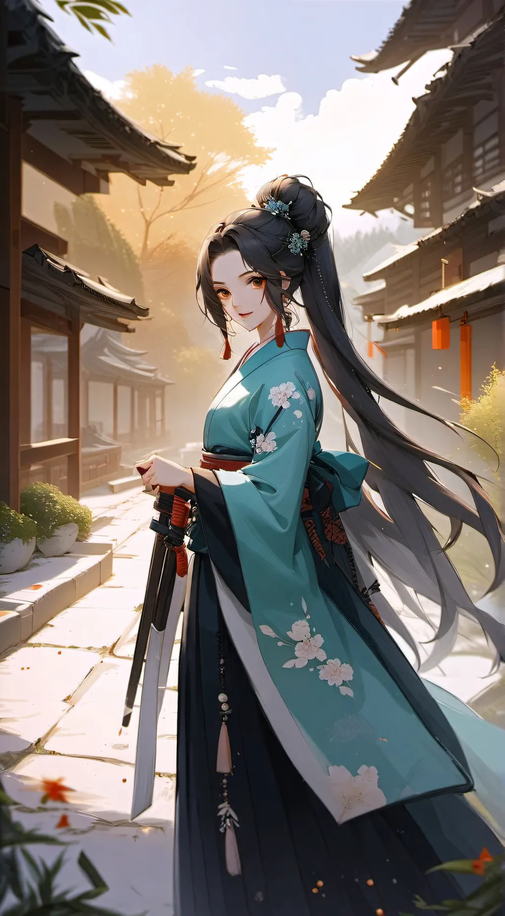 ai character: Giyuu tomioka background