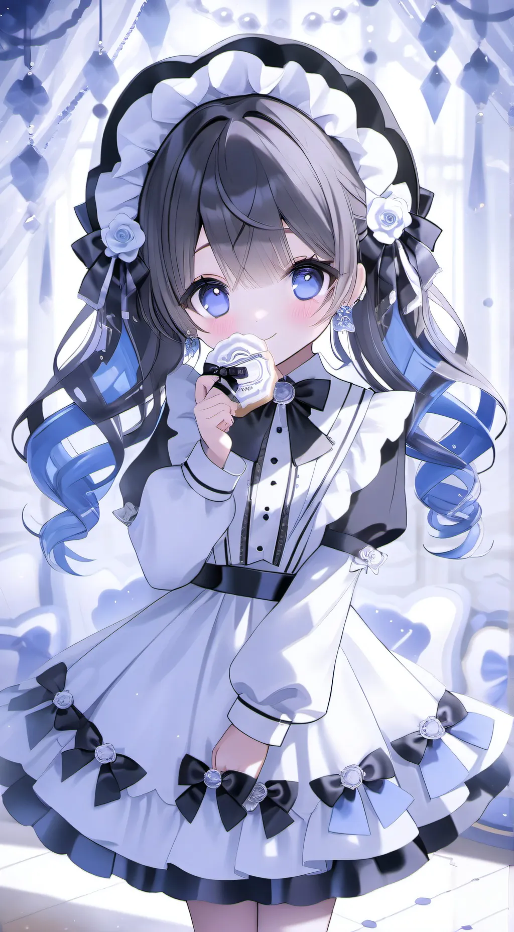 ai character: shadow.milk.cookie background