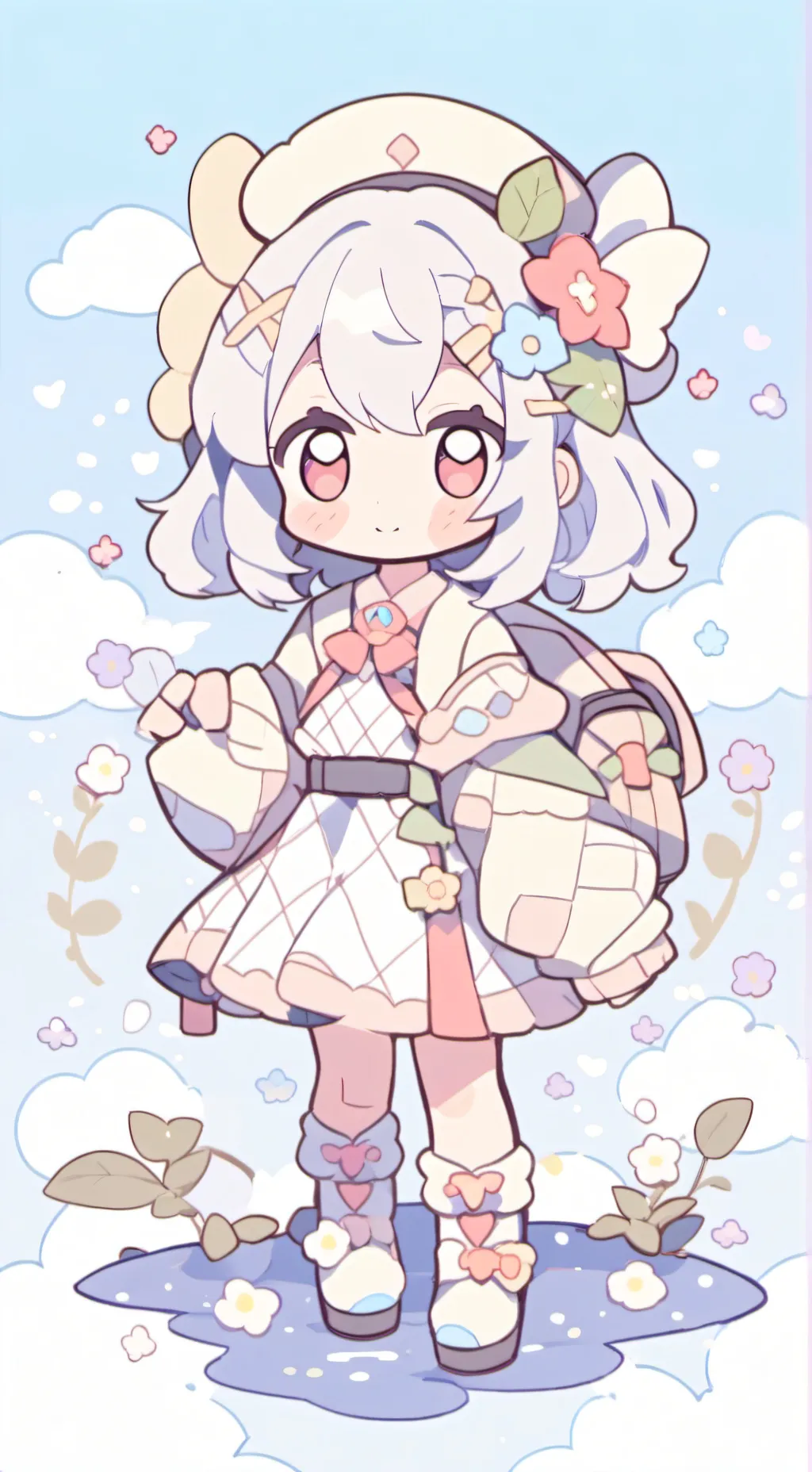 ai character: hermana rara xd background