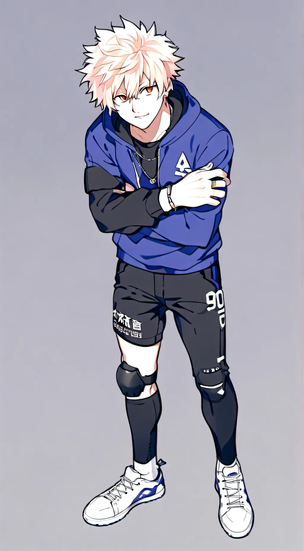 ai character: pelea (bakugo) background