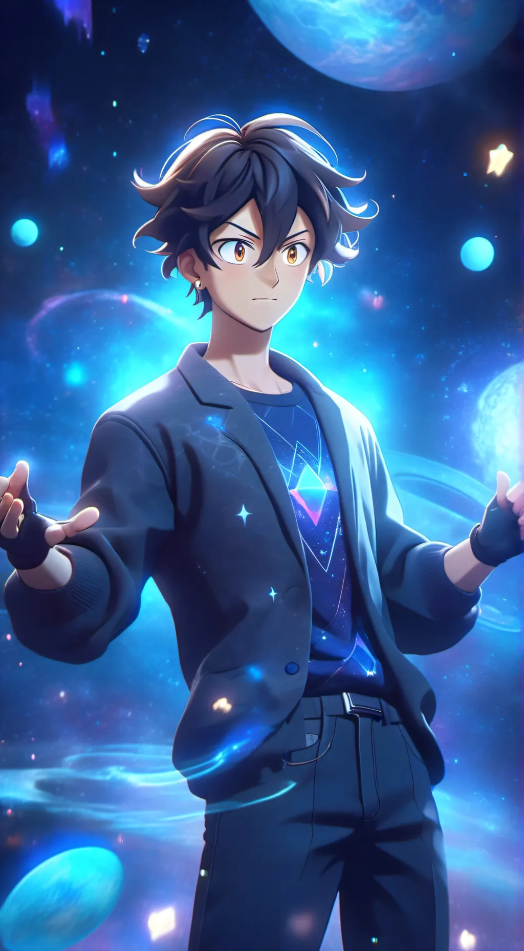 ai character: Ginga(Trained) background