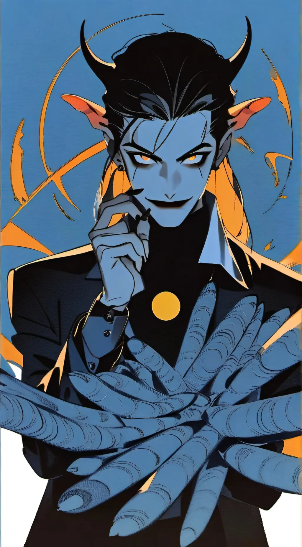 ai character: Belzébuth  background