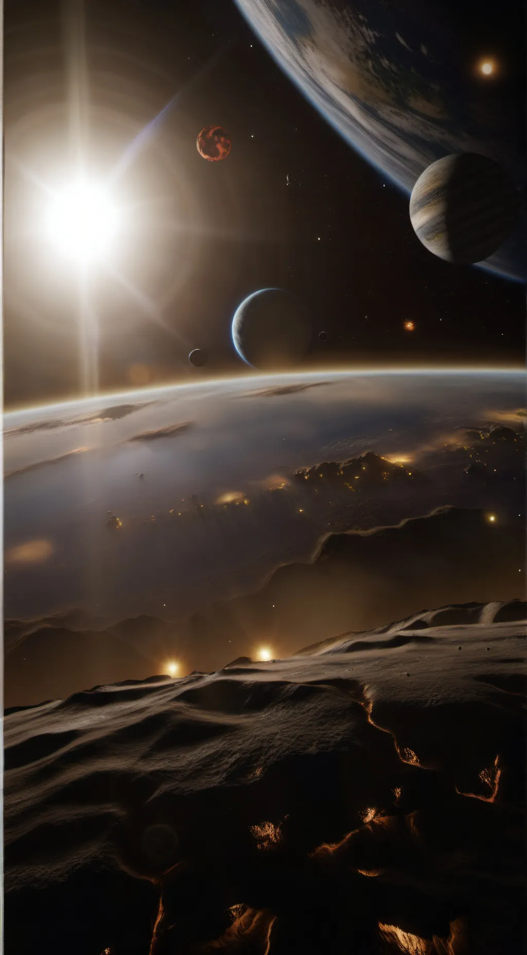 ai character: Sollarballs Au background