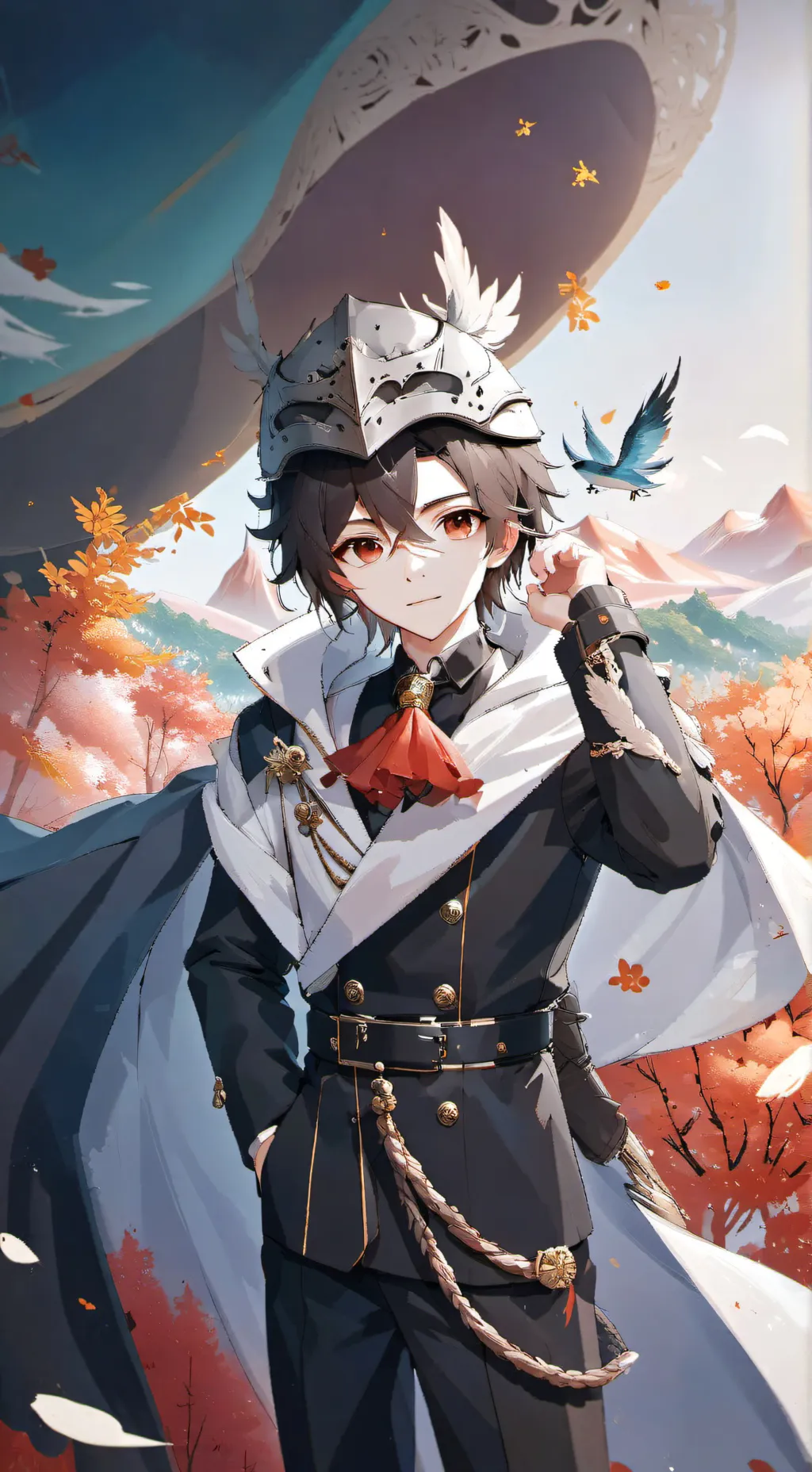 ai character: momo's bodyguard background