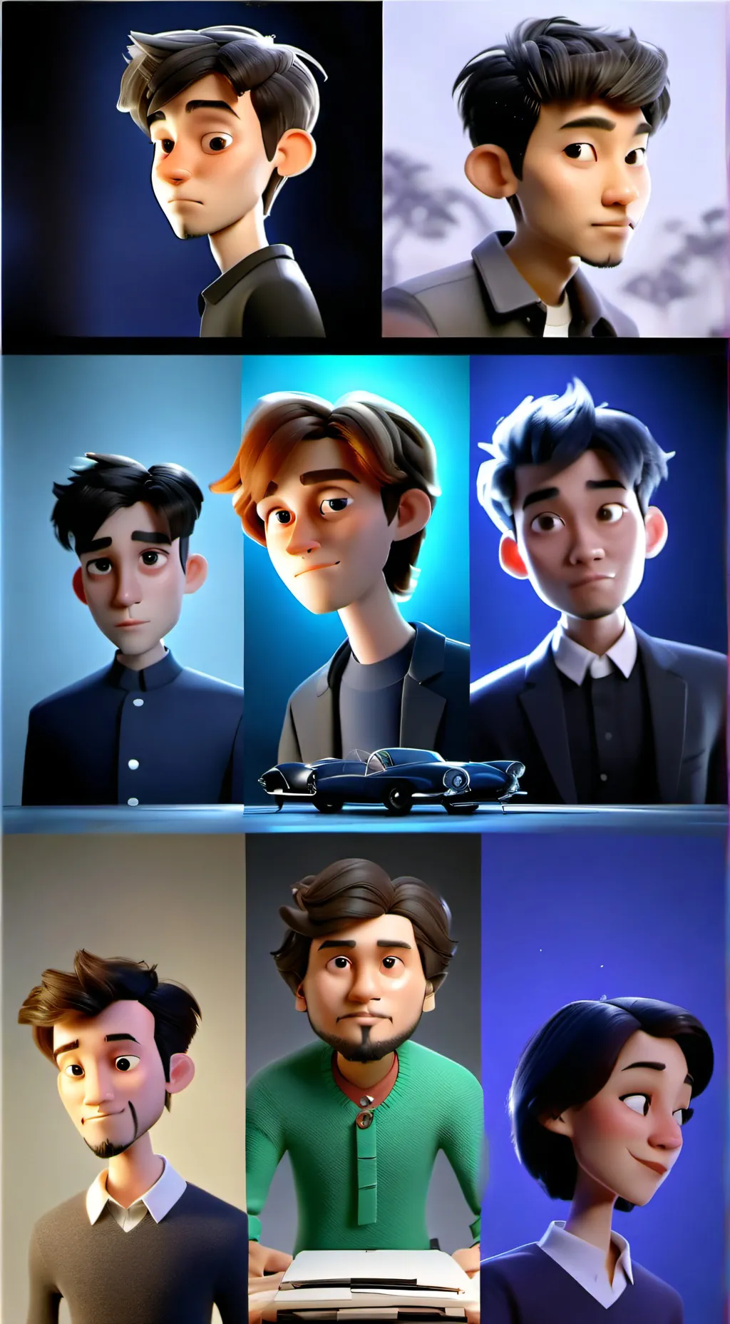 ai character: stray kids kidnape background