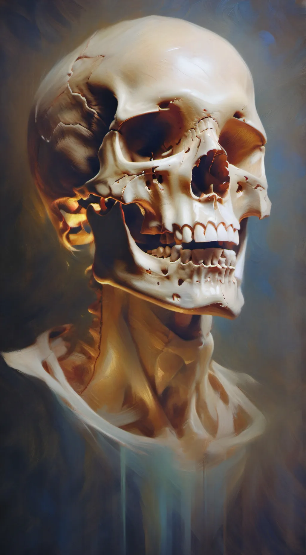 ai character: Skully background