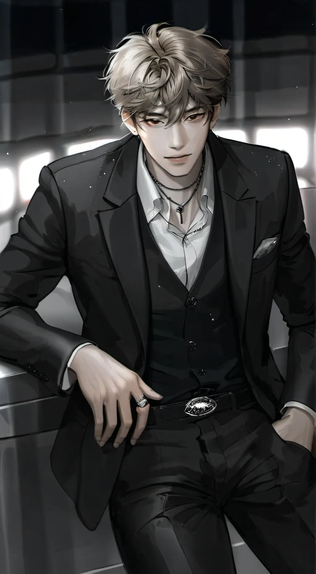 ai character: Nicolás  background