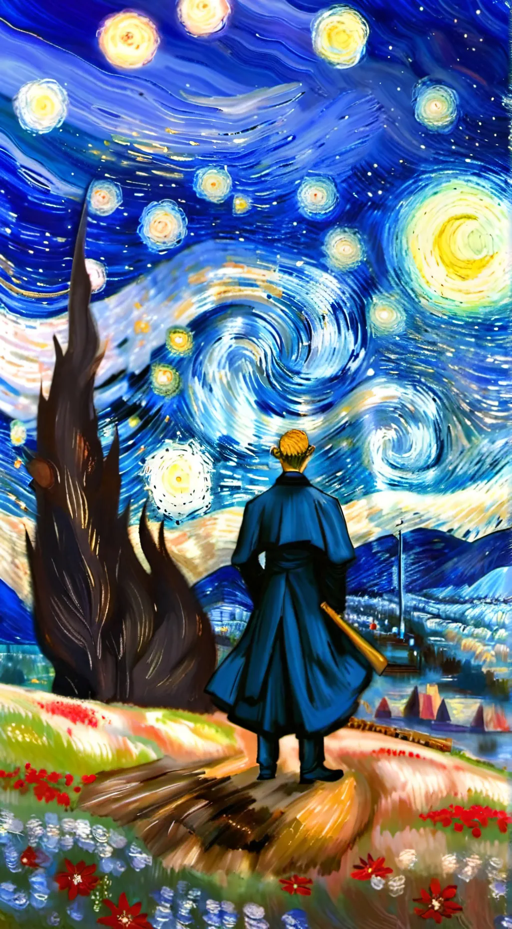 ai character: Dw X HH background