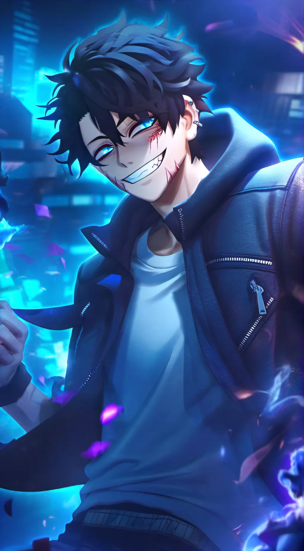 ai character: charles ur hubby~ background