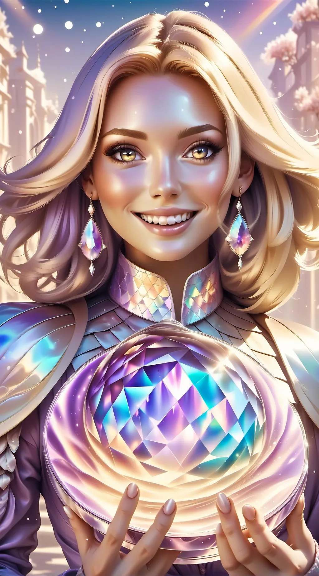 ai character: sad background