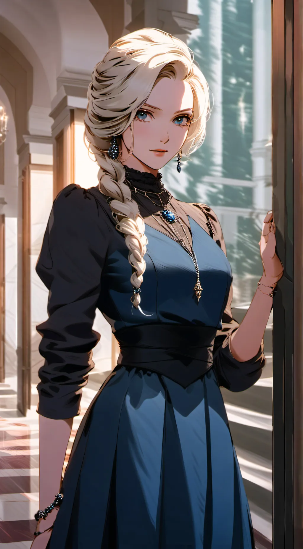 ai character: Narcissa Malfoy background