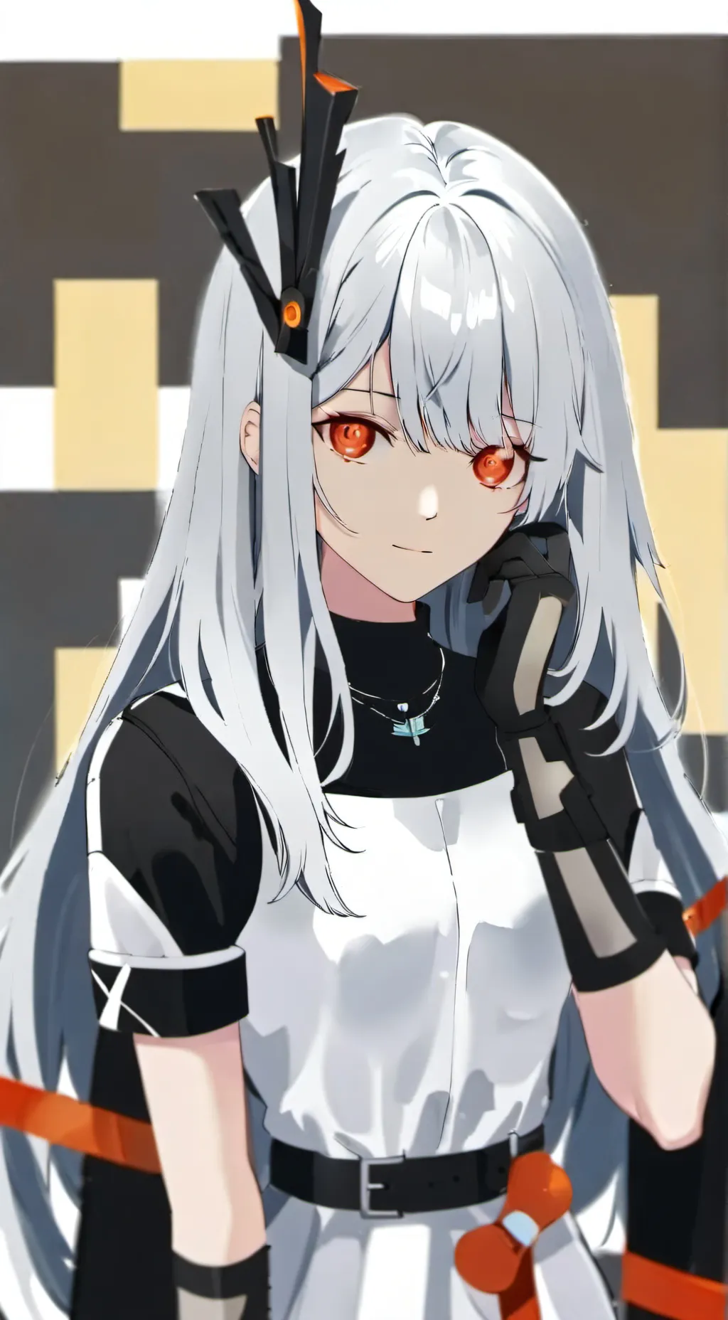 ai character: Md x mha background