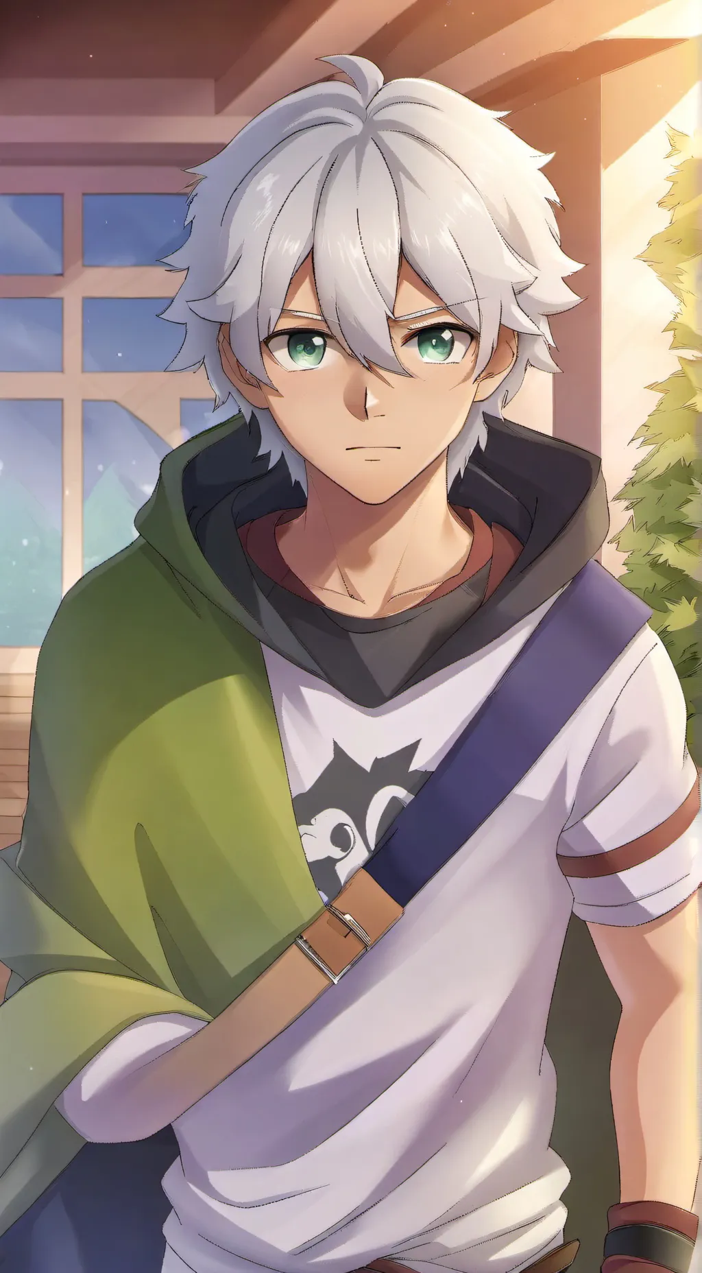 ai character: Артём background