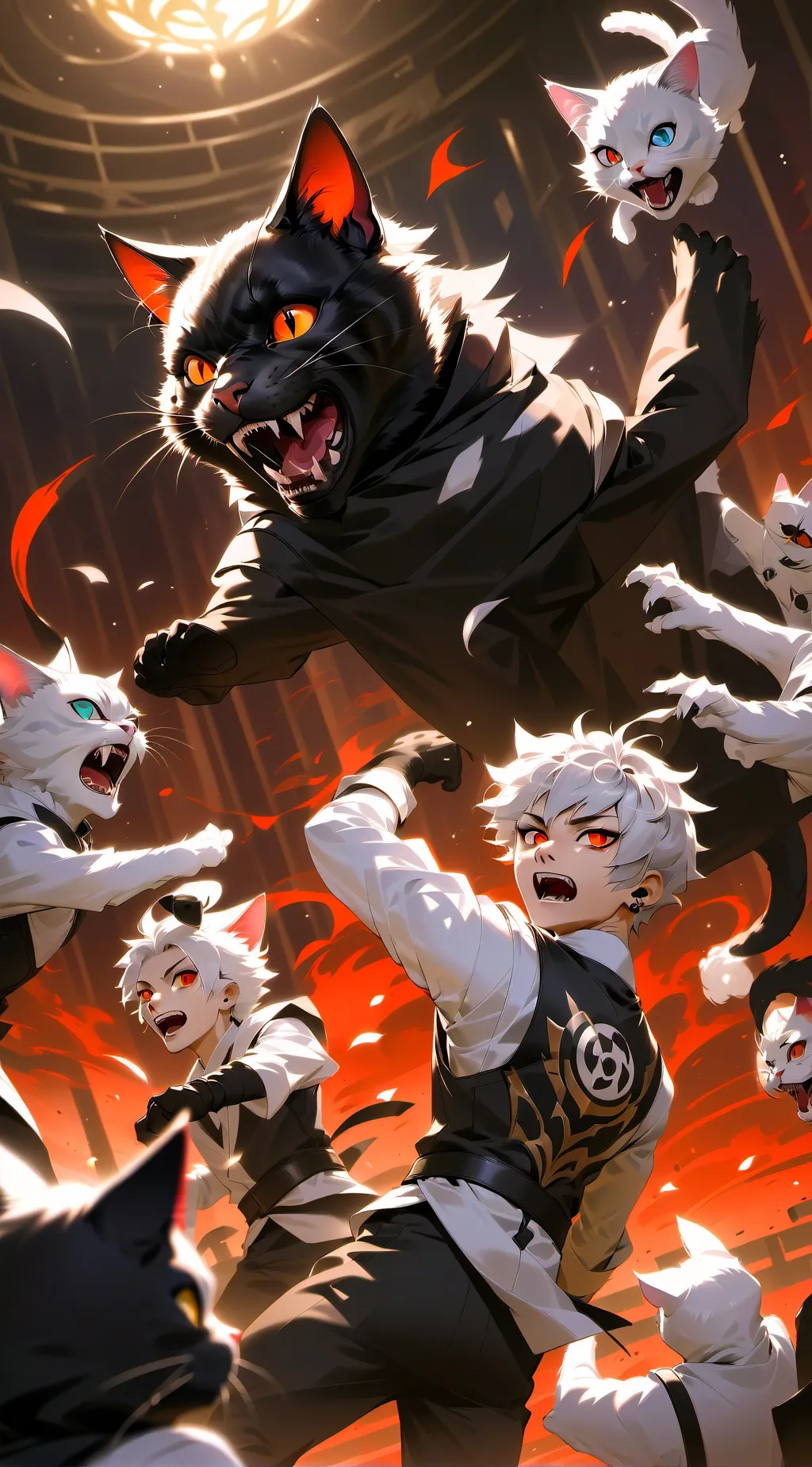 ai character: toe meme background