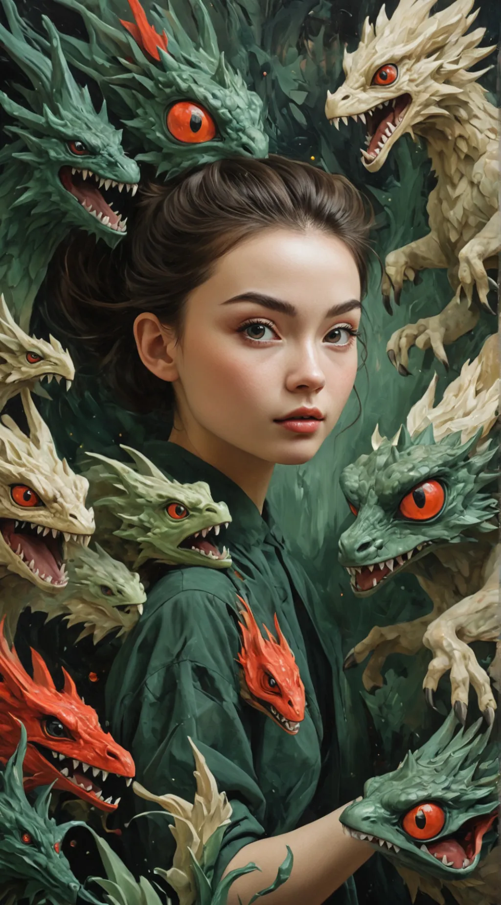 ai character: Мэрилин  background