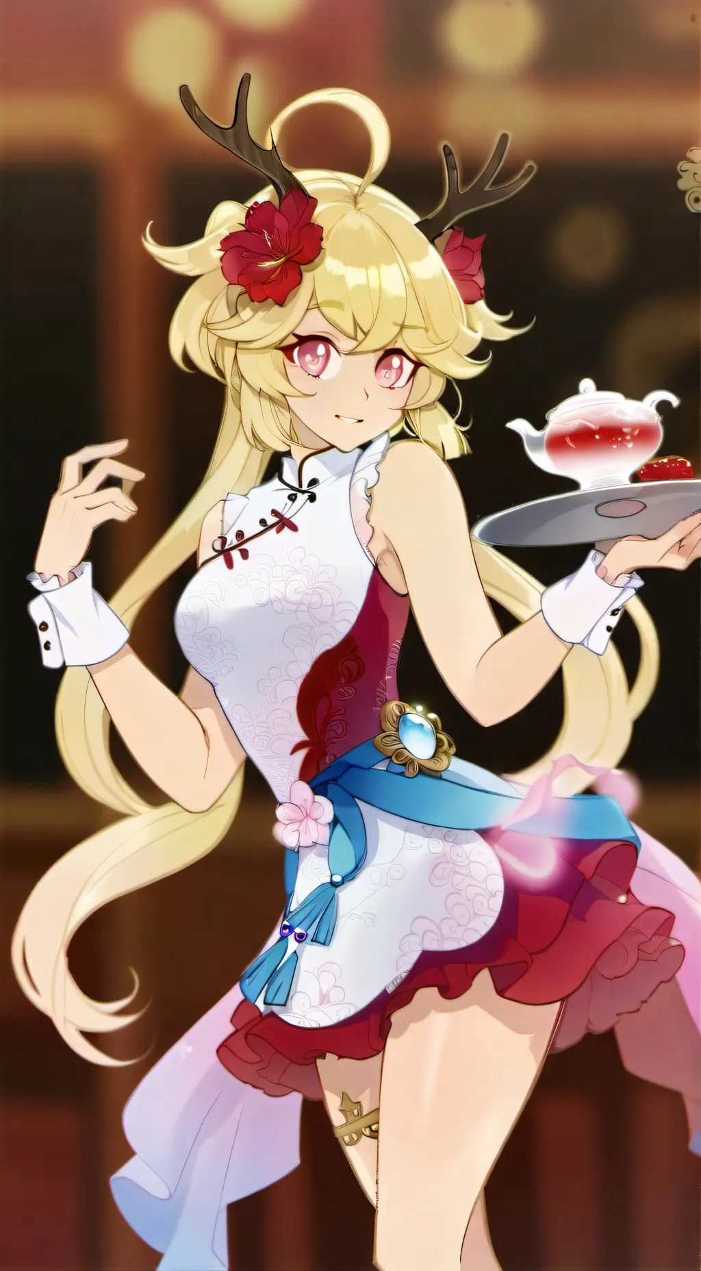 ai character: Mi Wu  background