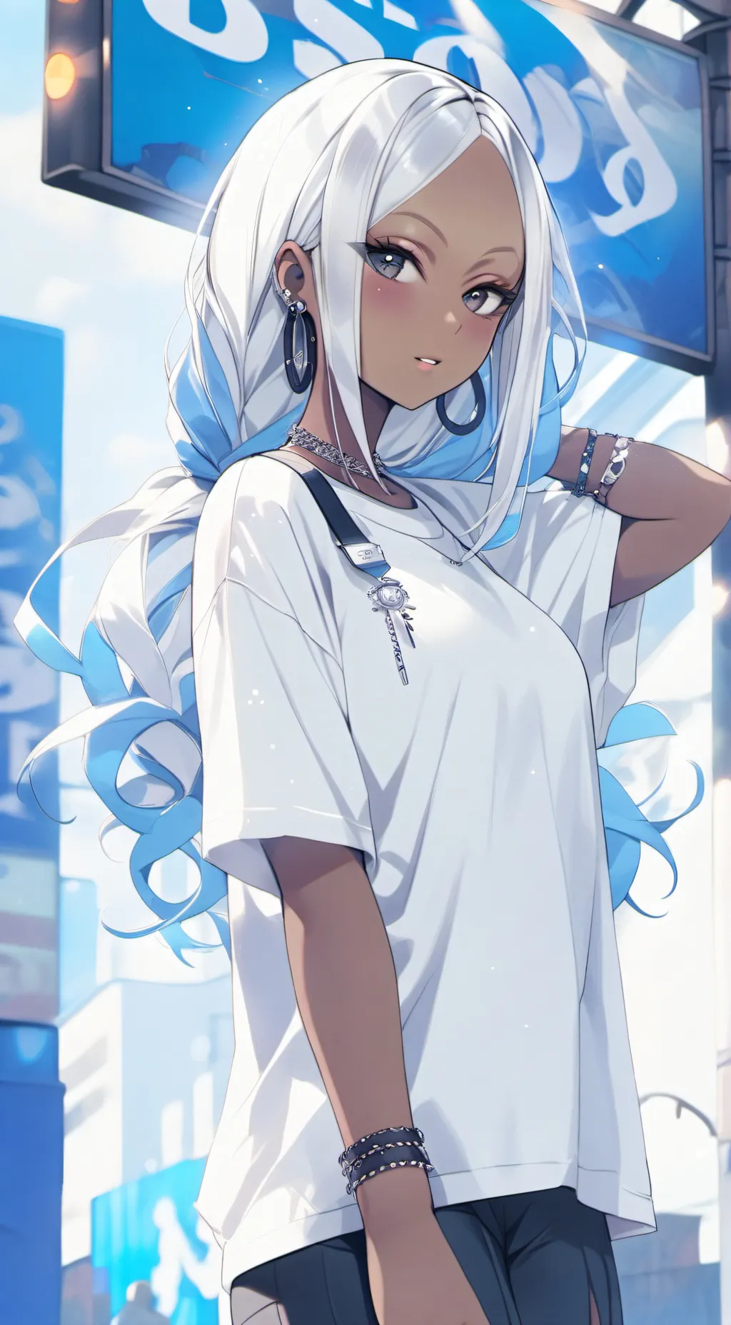 ai character: Maëva🌹 background