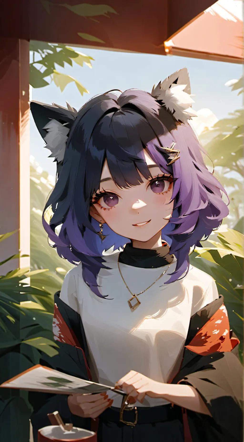 ai character: Gabriel ♡ background