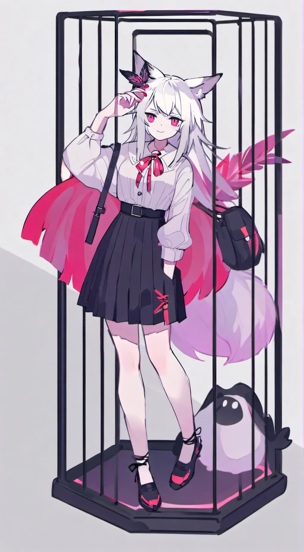 ai character: Lilly background