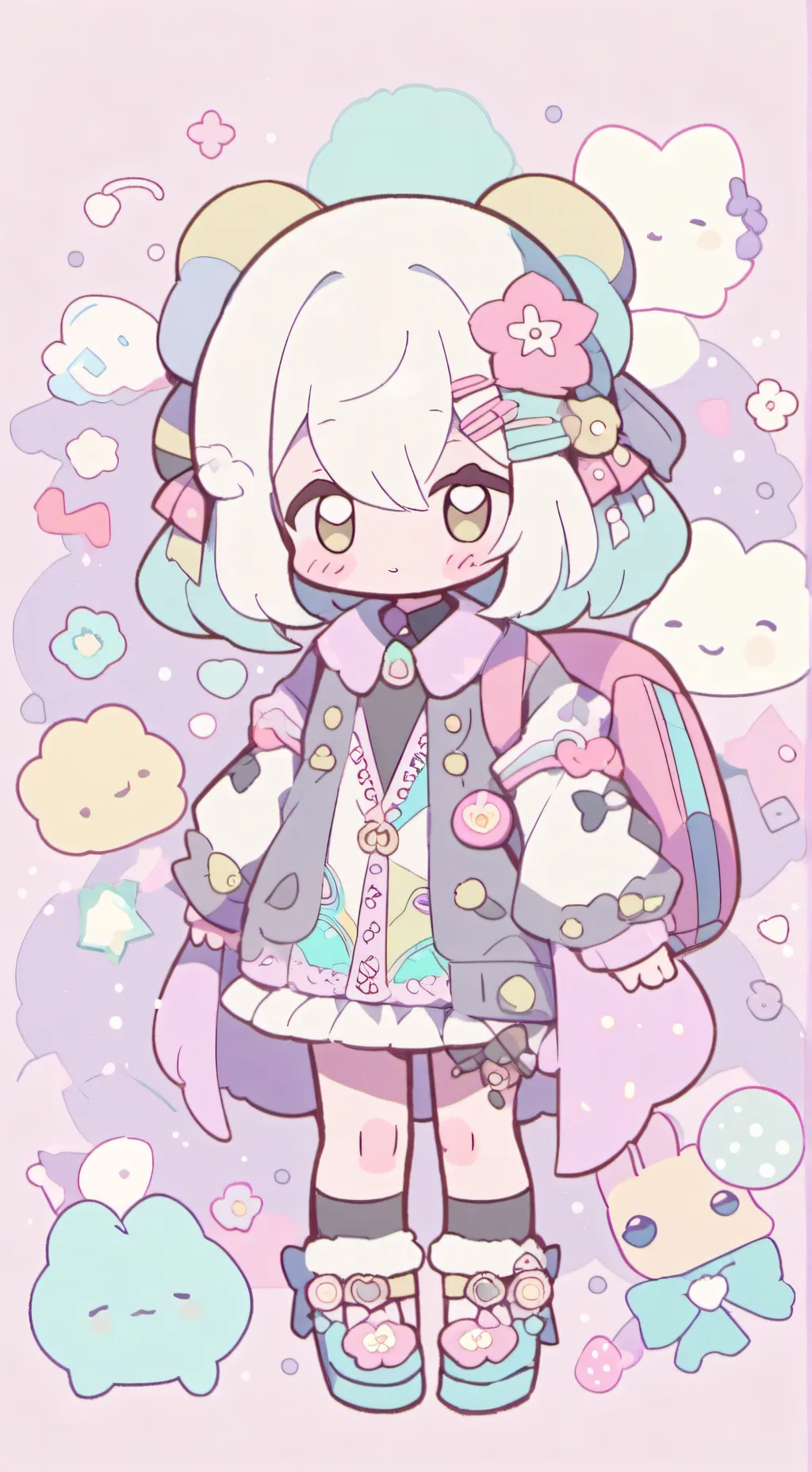 ai character: Anne  background