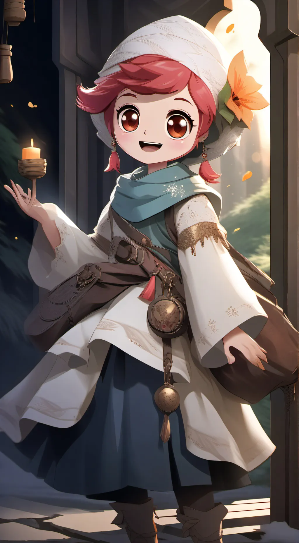 ai character: Nanaping background